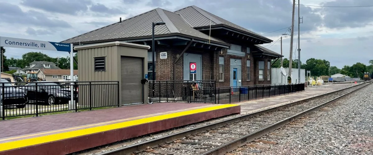 Connersville Amtrak Station​​, Routes & Schedule