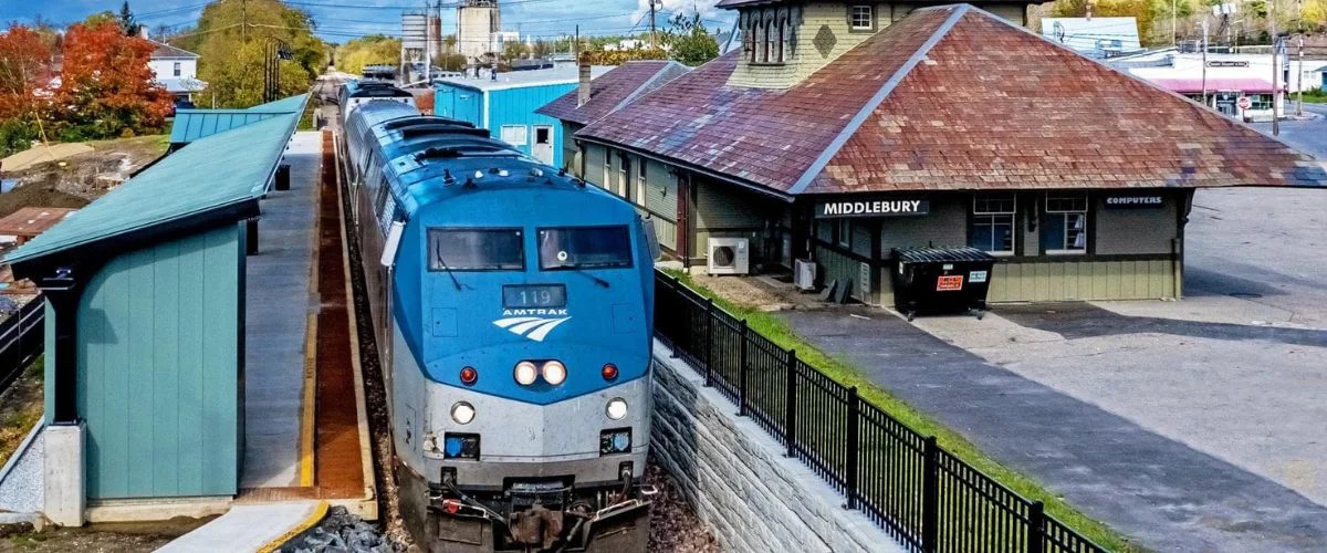 Middlebury Amtrak Station, Routes & Schedule