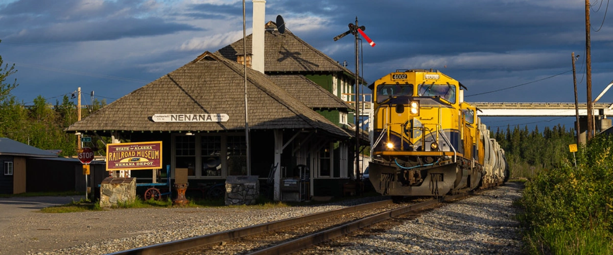 Amtrak Station Near Chuathbaluk Airport (CHU)
