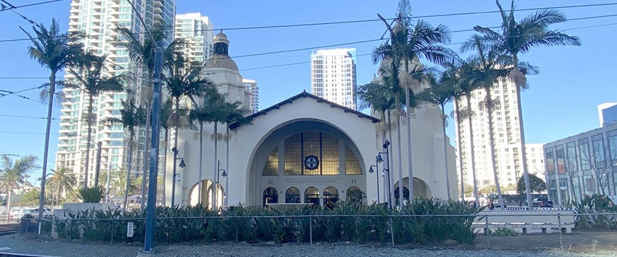 Amtrak Station Near Gillespie Field (SEE)