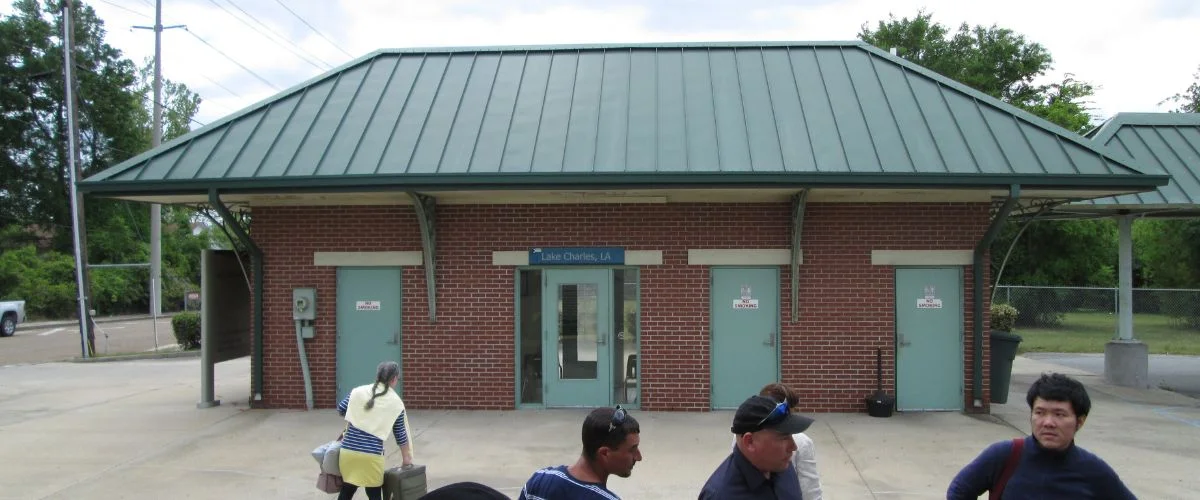 Amtrak Station Near Lake Charles Regional Airport (LCH)