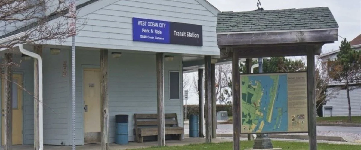 Amtrak Station Near Ocean City Municipal Airport (OCE)