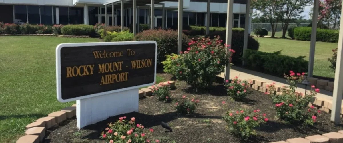 Amtrak Station near Rocky Mount-Wilson Regional Airport (RWI)