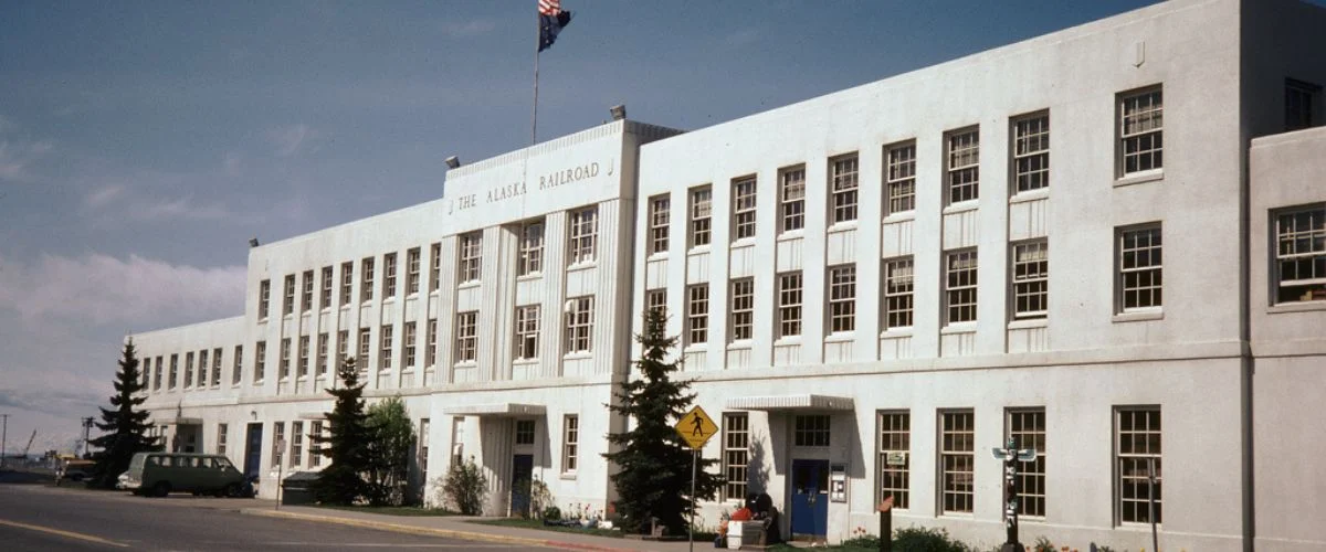 Amtrak Station near Wainwright Airport (AIN)