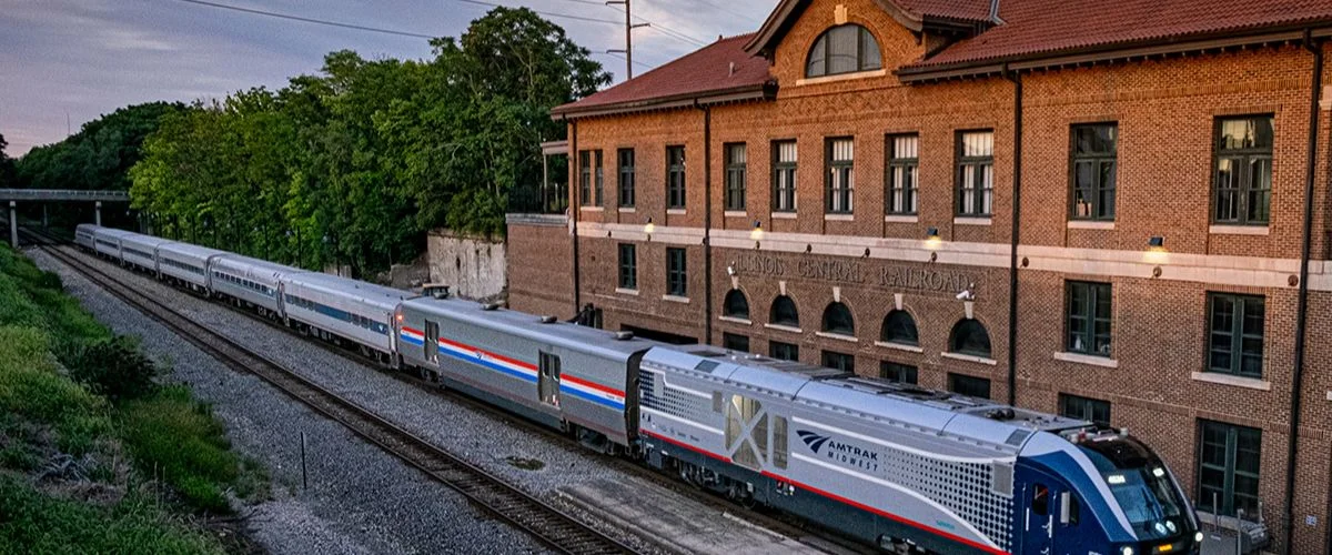 Amtrak Station near Coles County Memorial Airport (MTO)