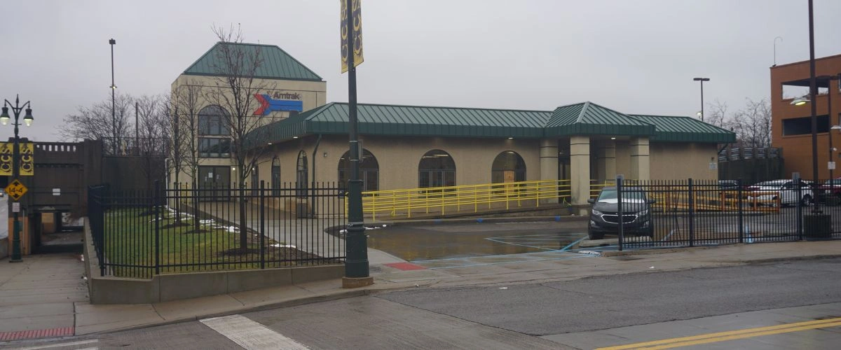 Amtrak Station near Detroit Metro Wayne County Airport (DTW)