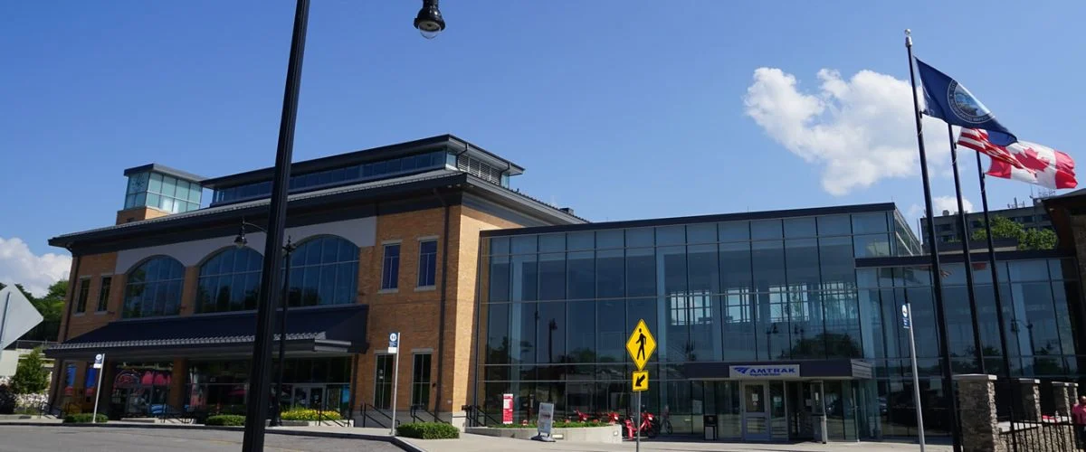 Amtrak Station near Falls International Airport (INL)
