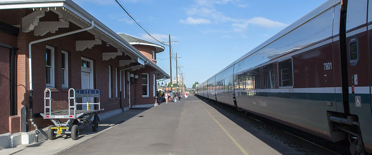 Amtrak Station near Hooper Bay Airport (HPB)
