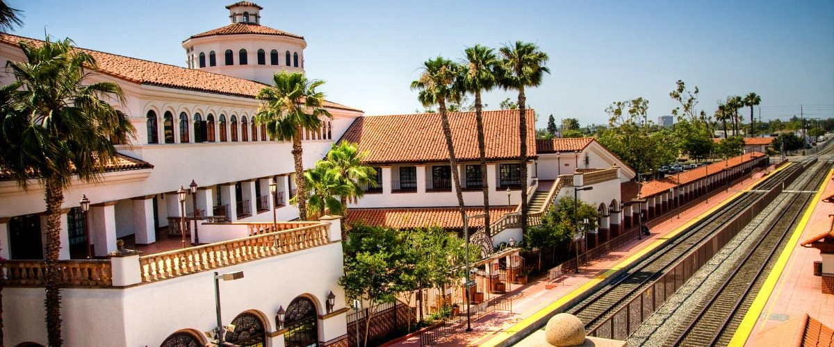 Amtrak Station near John Wayne Airport (SNA)