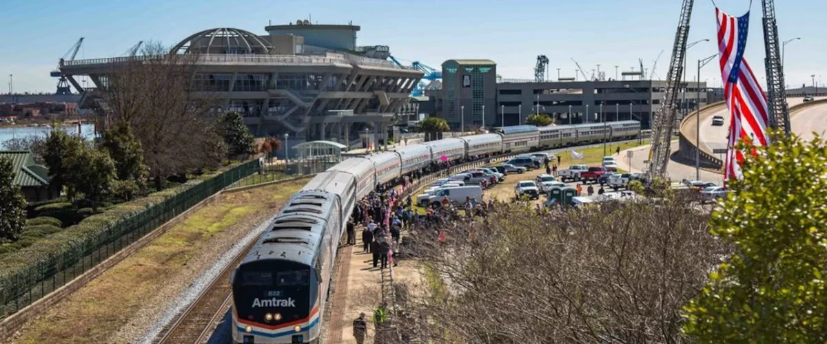 Amtrak Station near Mobile International Airport (BFM)
