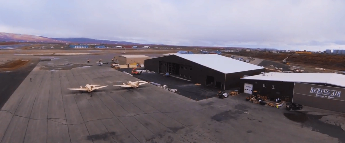 Amtrak Station near Nome Airport (OME)