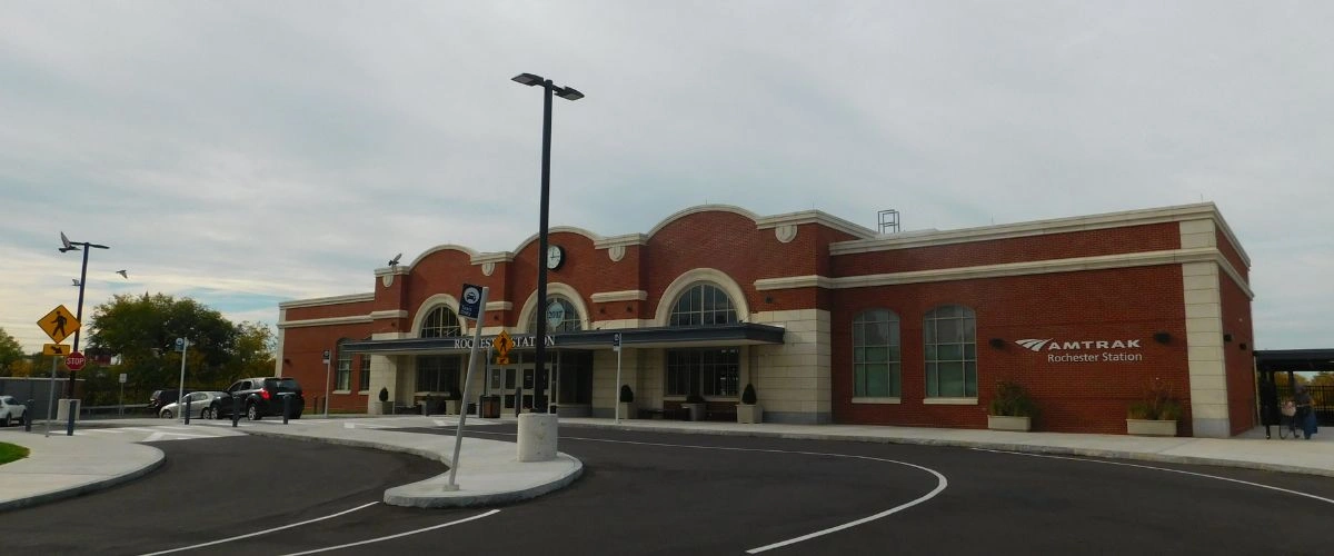 Amtrak Station near Owatonna Degner Regional Airport (OWA)