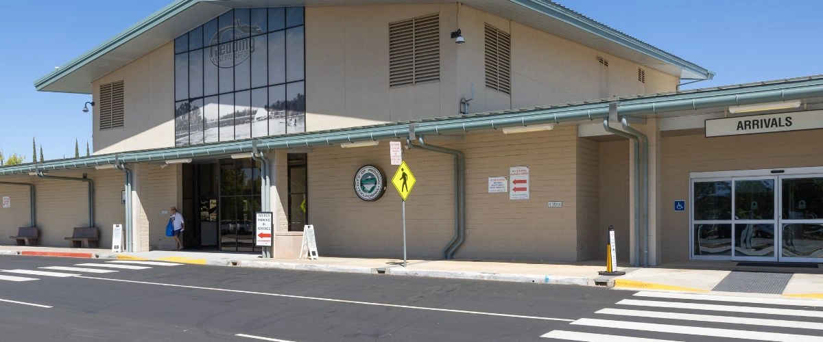 Amtrak Station near Redding Regional Airport (RDD)