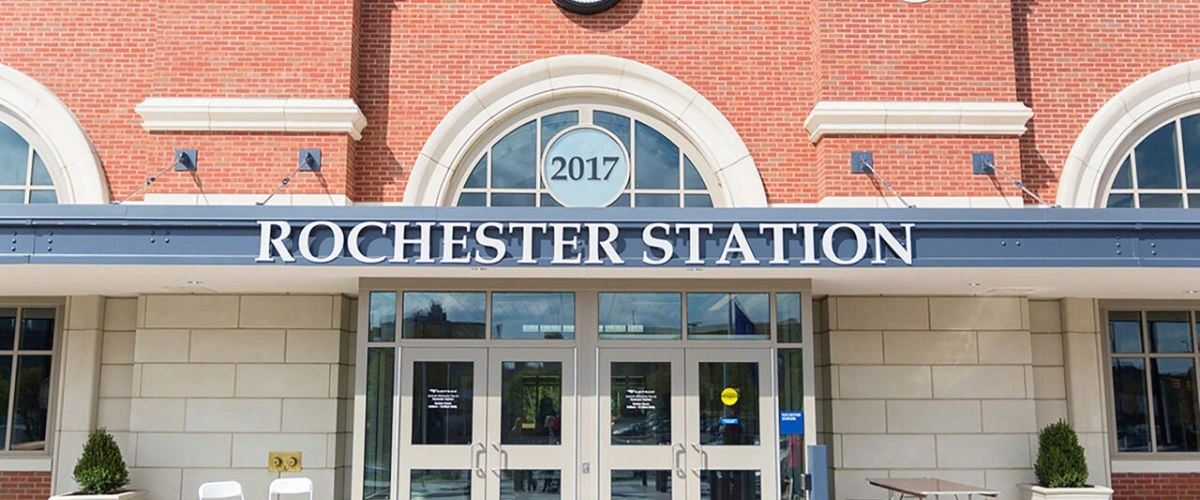 Amtrak Station near Rochester International Airport (RST)
