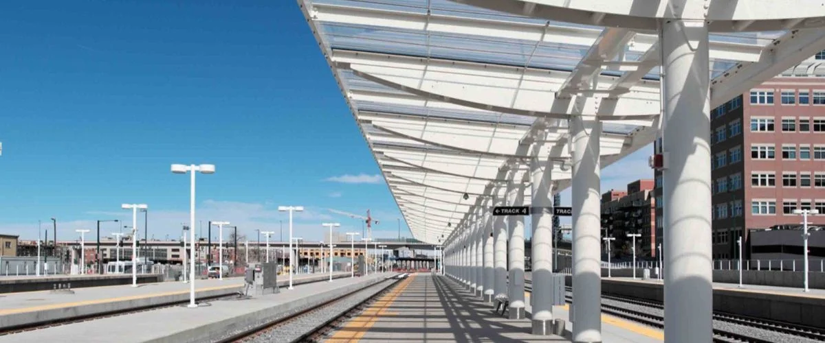 Amtrak Station near Rocky Mountain Metropolitan Airport (BJC)