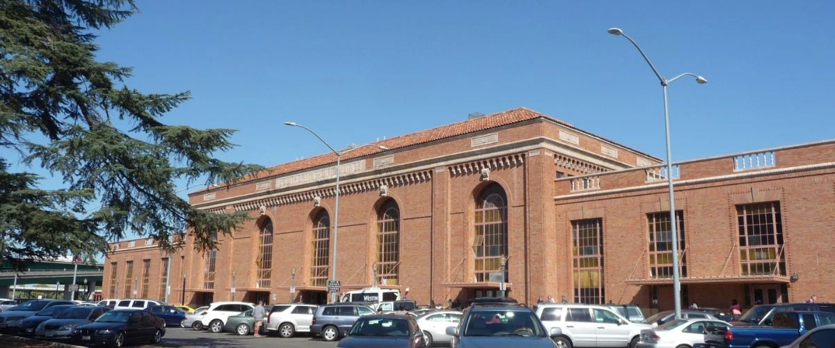 Amtrak Station near Sacramento International Airport (SMF)