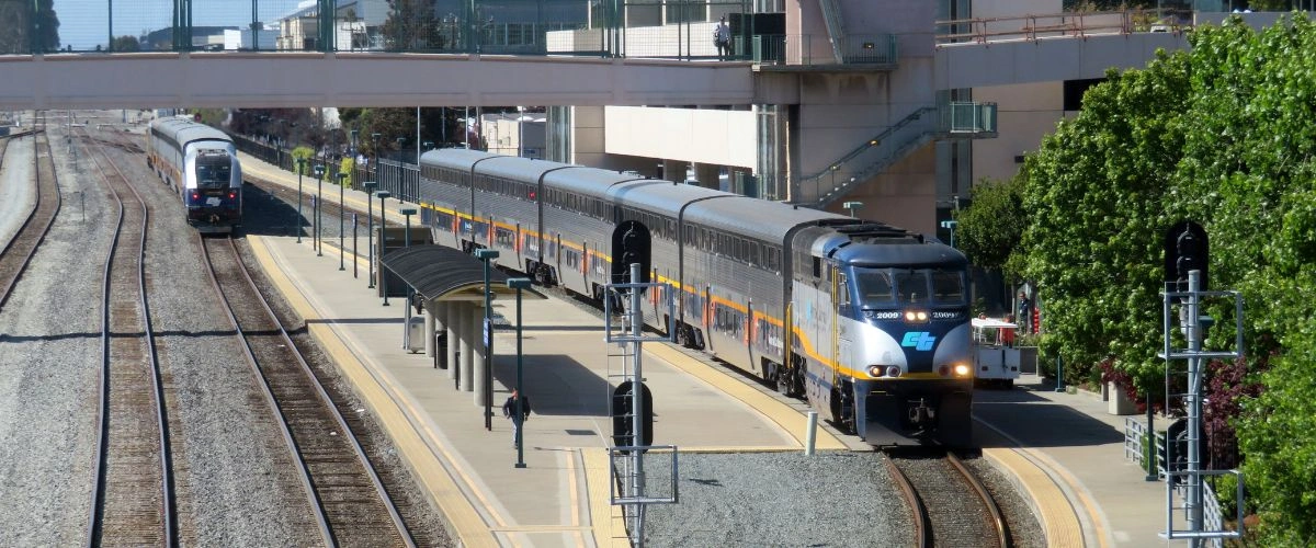 Amtrak Station near San Francisco International Airport (SFO)
