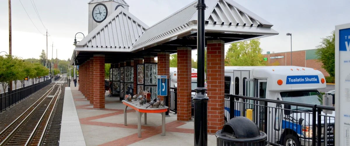 Amtrak Station near Sher-Wood Airport (PWD)