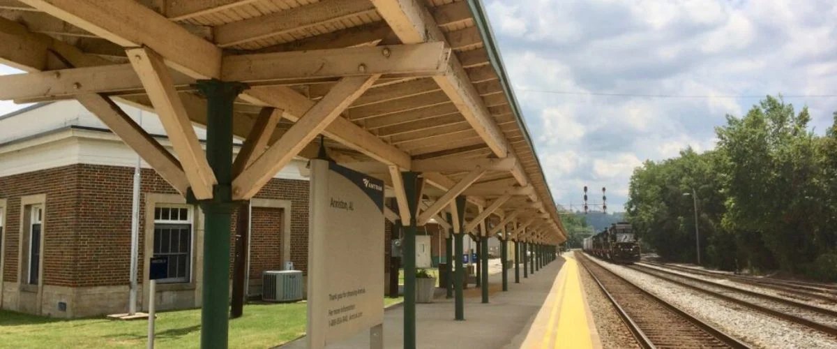 Amtrak Station Near Sylacauga Municipal Airport (SCD)
