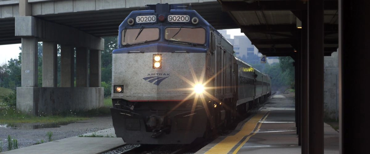 Amtrak Station near Willow Run Airport (YIP)