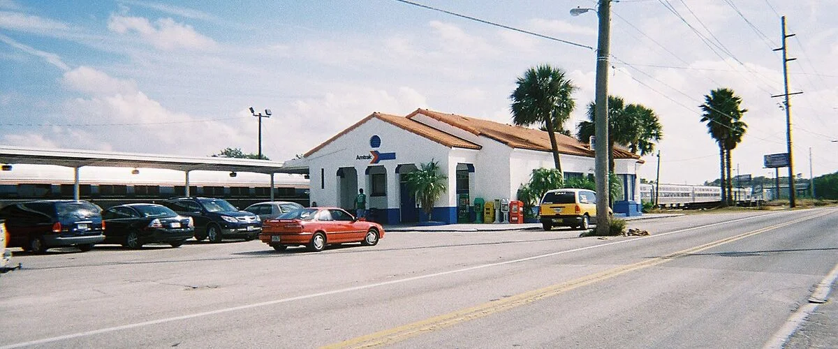 Amtrak Station near Winter Haven’s Gilbert Airport (GIF)