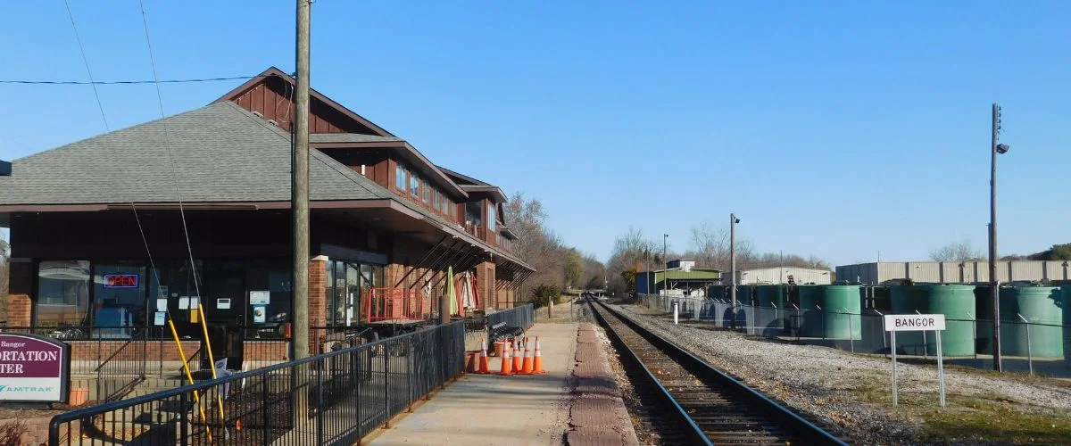 Bangor, Maine Amtrak Station