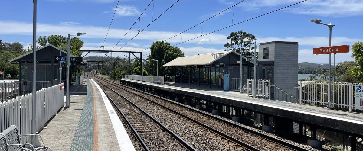 Clare Amtrak Station