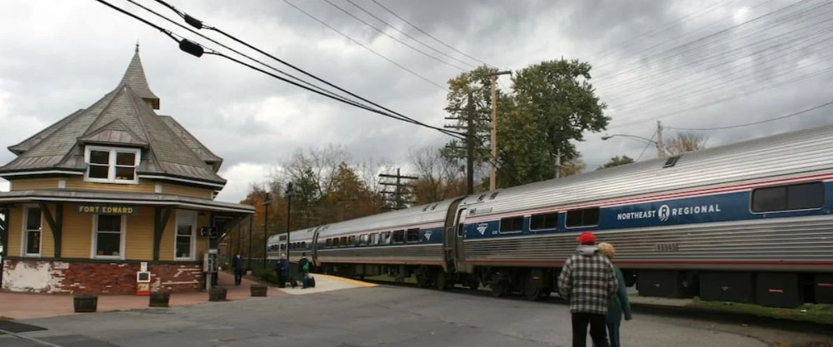 Fort Edward-Glens Falls Amtrak Station, Route & Schedule