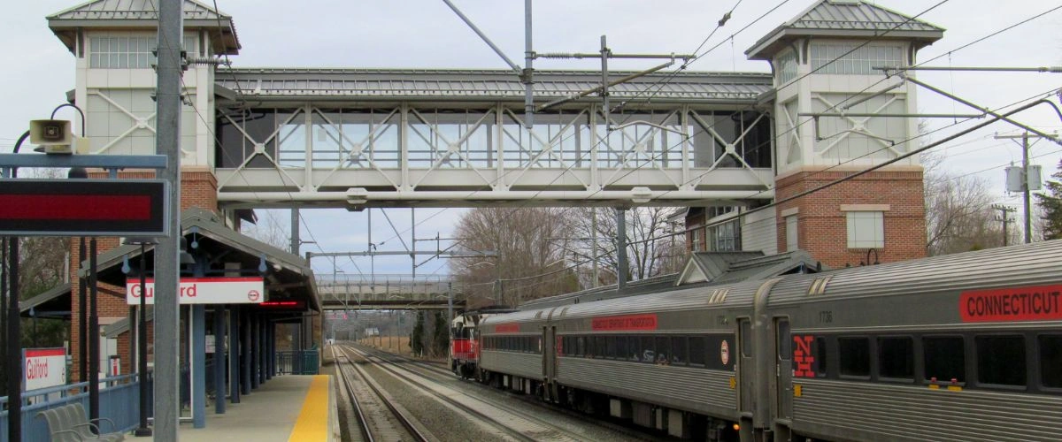 Guilford Amtrak Station, Route & Schedule