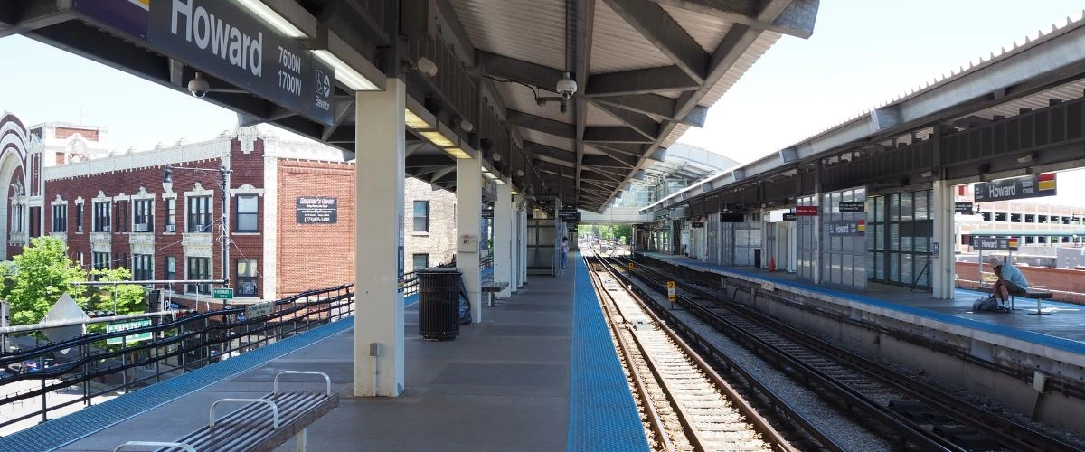 Howard City Amtrak Station