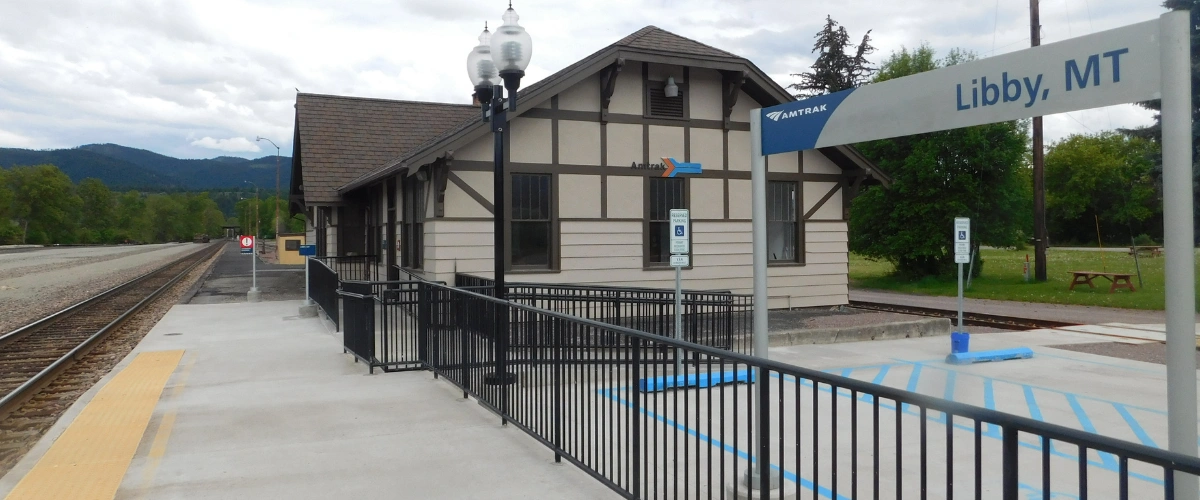 Libby Amtrak Station, Routes & Schedule