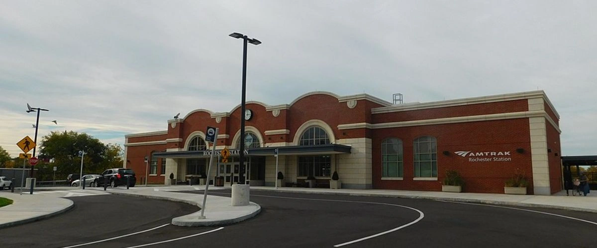 Monroe – Westbound Amtrak Station