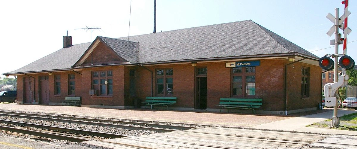 Mt. Pleasant Amtrak Station