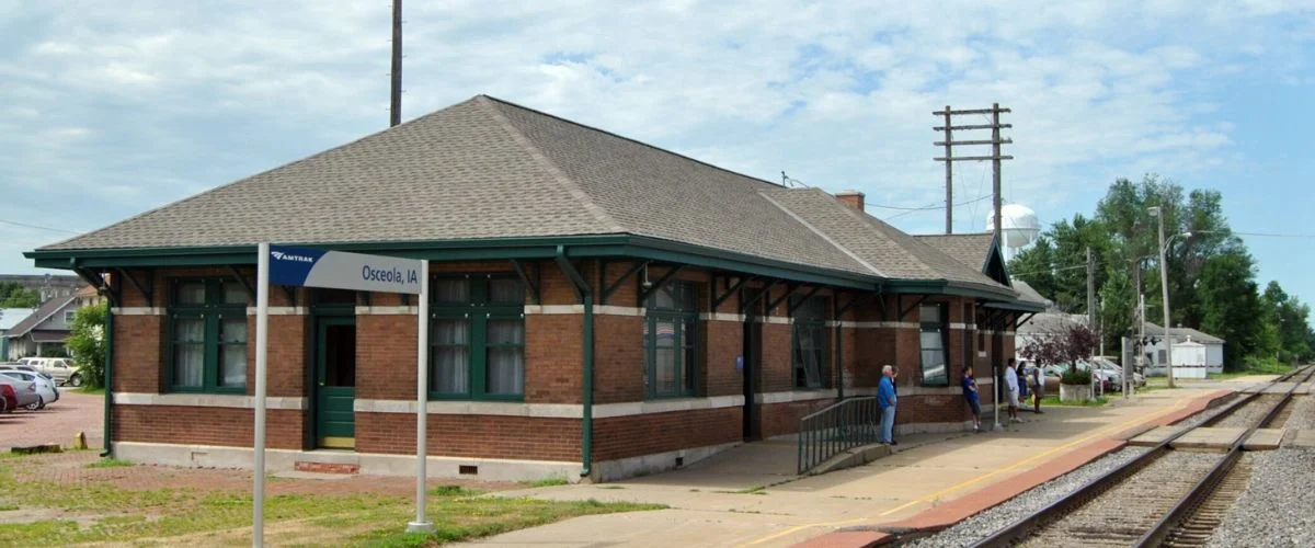 Osceola Amtrak Station, Routes & Schedule