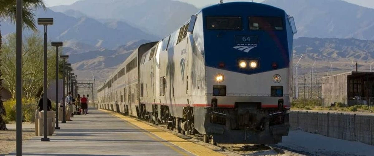 Palm Springs, California Amtrak Station