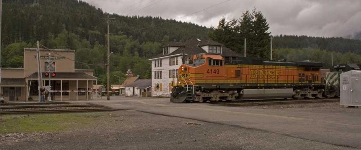 Skykomish – Westbound Amtrak Station