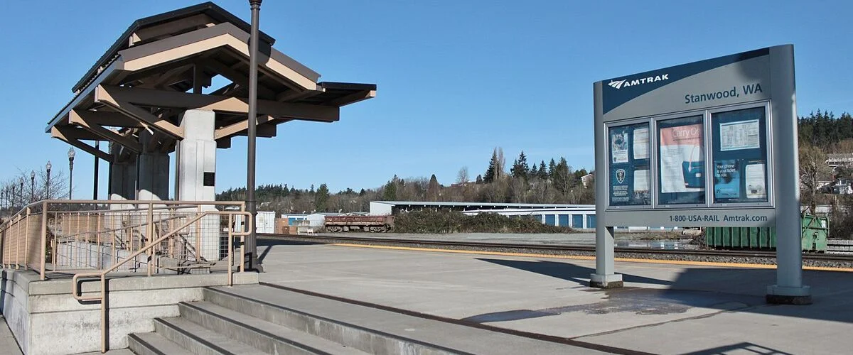 Stanwood Amtrak Station, Route & Schedule