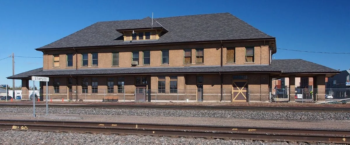 Staples Amtrak Station, Routes & Schedule