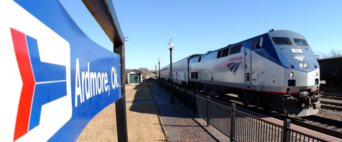 Amtrak Station Near Claremore Regional Airport (GCM)