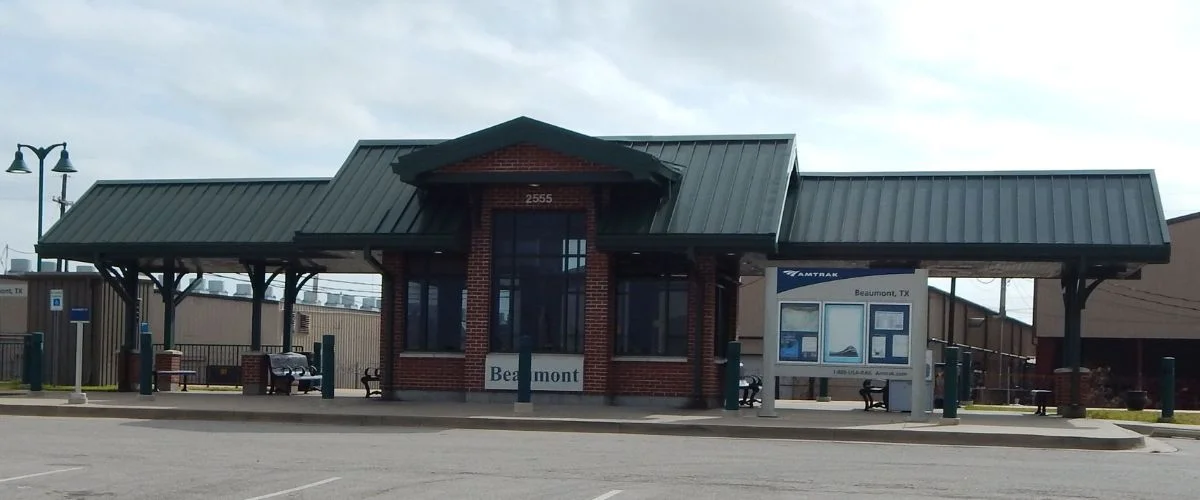 Amtrak Station Near Jack Brooks Regional Airport (BPT)