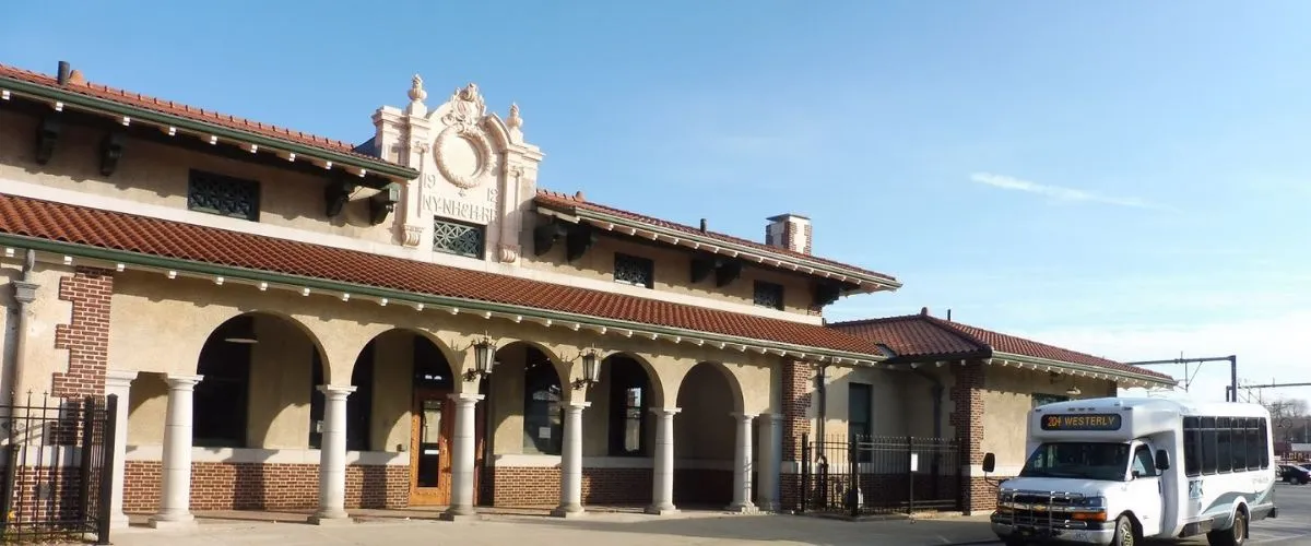 Amtrak Station Near Westerly State Airport (WST)