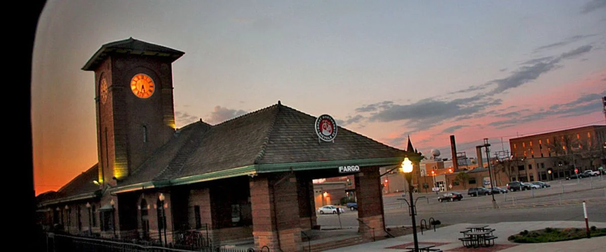 Amtrak Station Near Ashley Municipal Airport (ASY)
