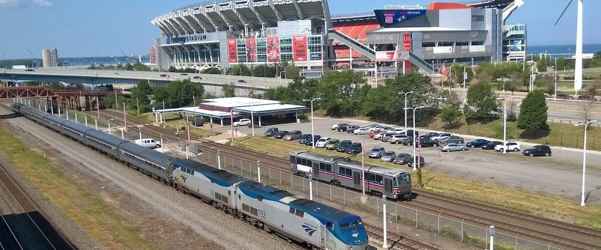 Amtrak Station near Cleveland Regional Jetport