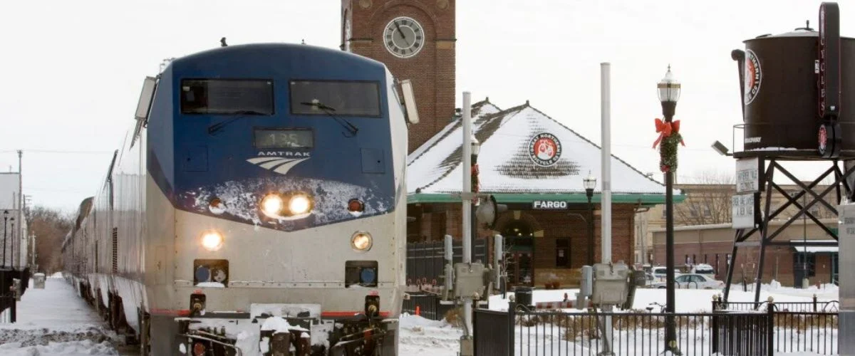 Amtrak Station Near Devils Lake Regional Airport (DVL)