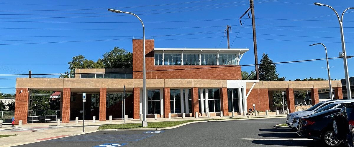 Amtrak Station near Martin Campbell Field