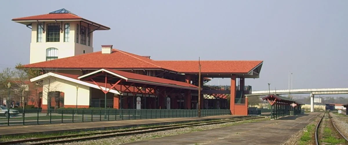 Parking at Meridian Amtrak Station – MEI