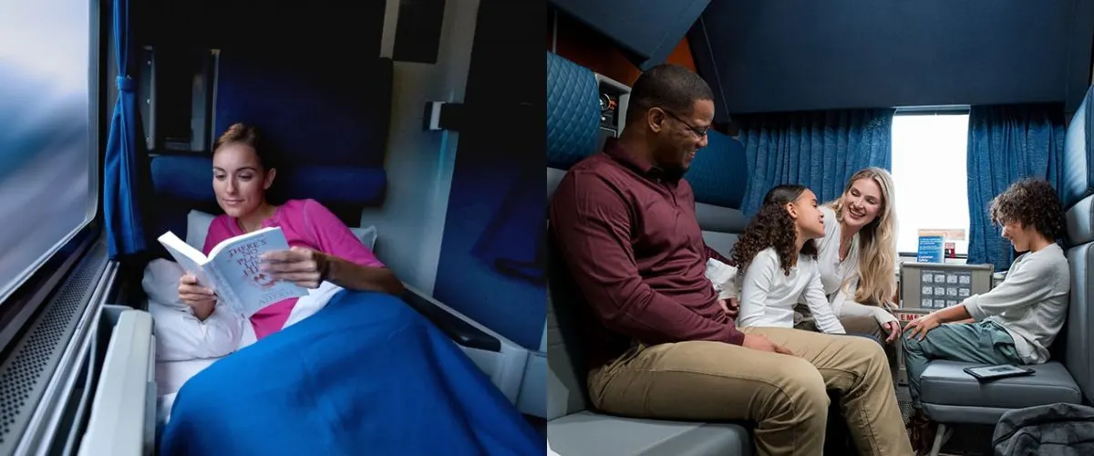Amtrak Roomette vs Bedroom vs Family Bedroom