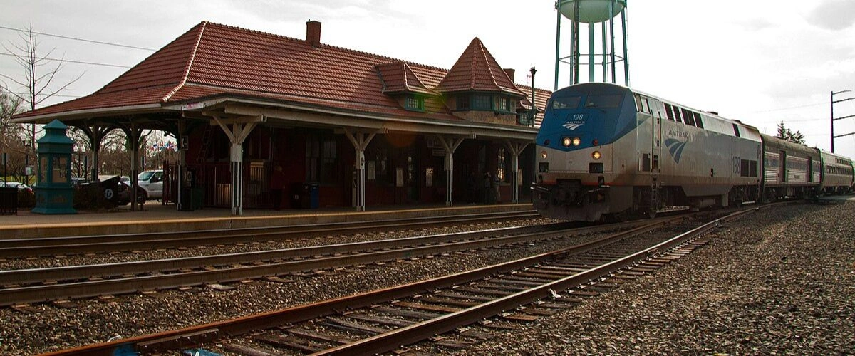 Amtrak Station near Dell Flight Strip