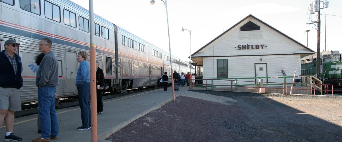 Amtrak Station near Starr-Browning Airstrip