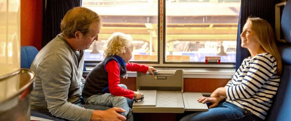 Amtrak Trains with Family Bedrooms